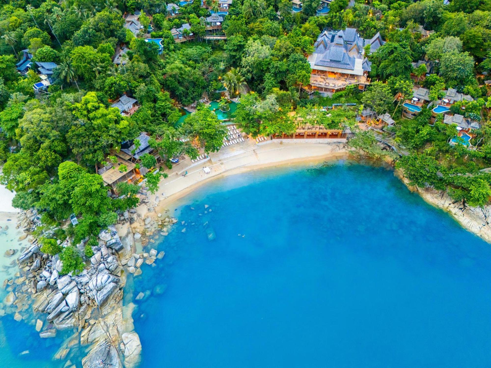 Santhiya Koh Phangan Resort And Spa Zewnętrze zdjęcie Aerial view of the resort