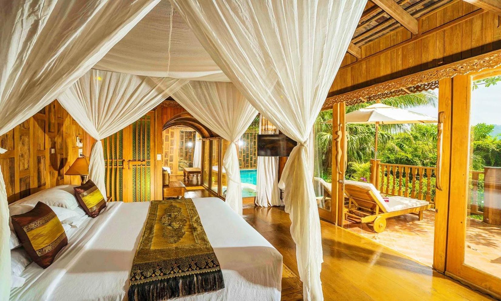 Santhiya Koh Phangan Resort And Spa Zewnętrze zdjęcie A bedroom at the resort