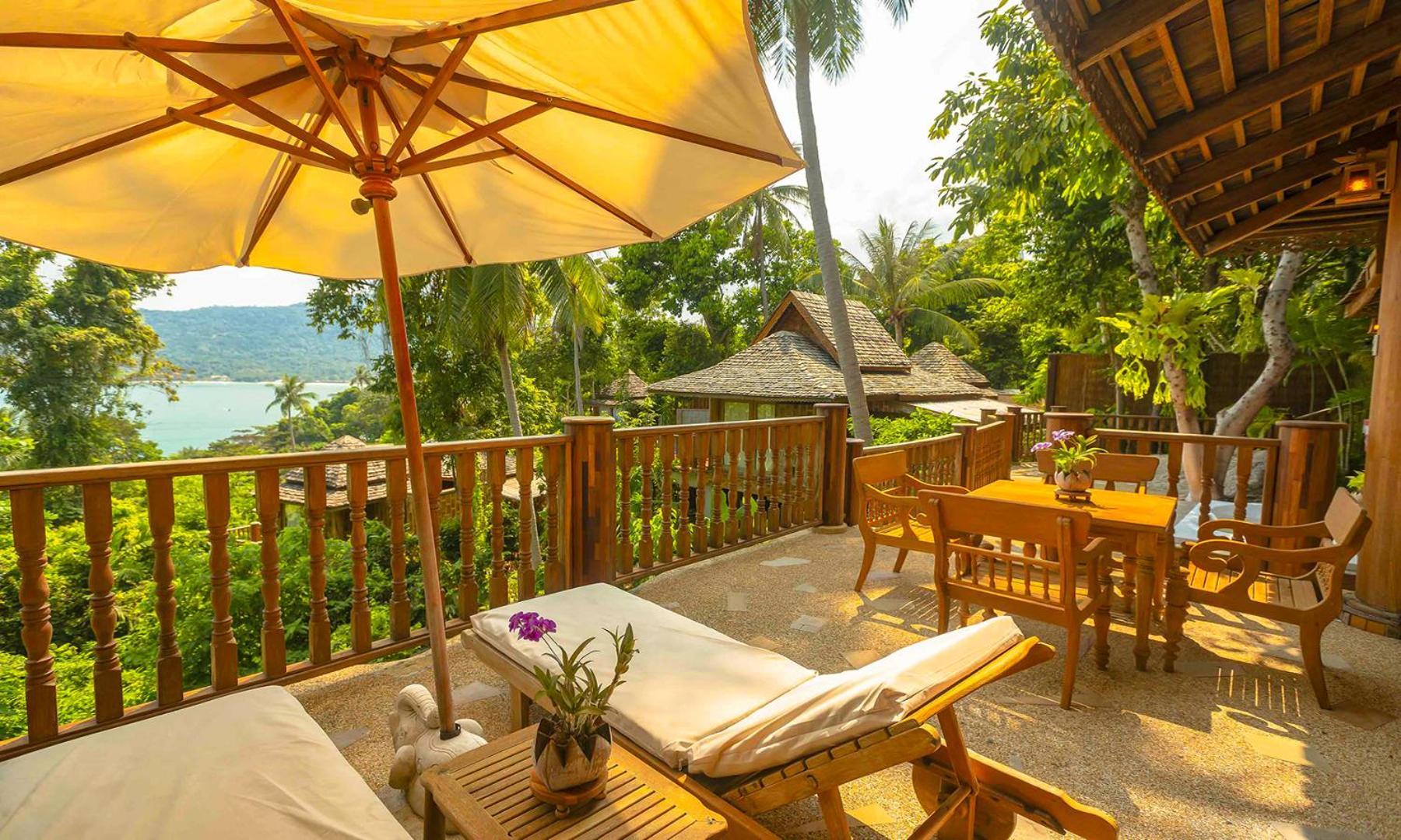 Santhiya Koh Phangan Resort And Spa Zewnętrze zdjęcie View from the resort