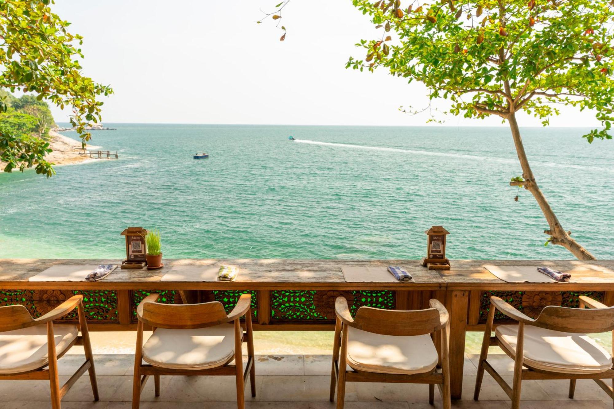 Santhiya Koh Phangan Resort And Spa Zewnętrze zdjęcie View from the restaurant