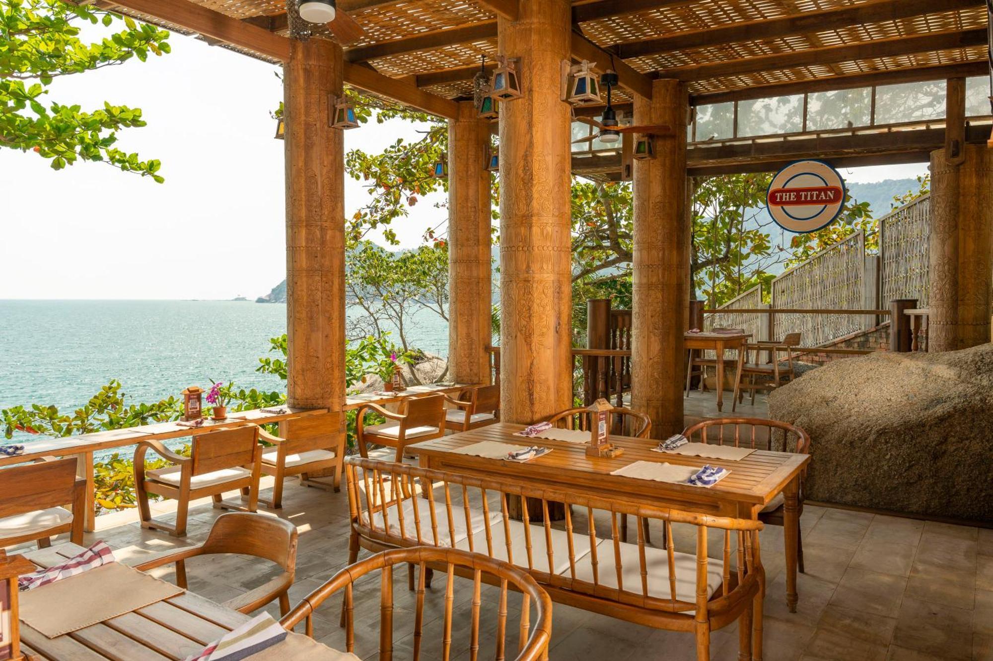 Santhiya Koh Phangan Resort And Spa Zewnętrze zdjęcie The Deck Restaurant